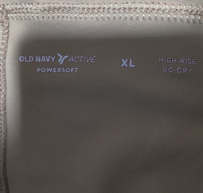 Old Navy Women Cream Sport Short