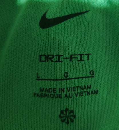 Nike Dri Fit Women Green Sport Short