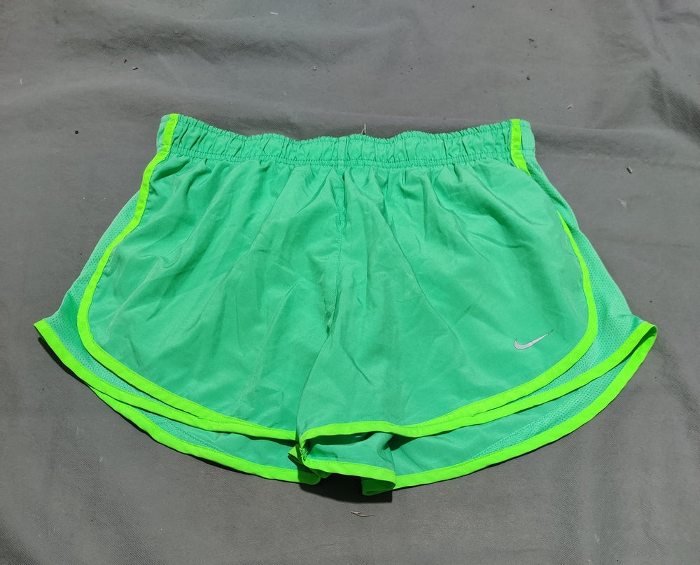 Nike Dri Fit Women Green Sport Short