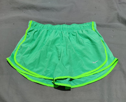 Nike Dri Fit Women Green Sport Short