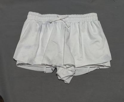 Yoga Licious Women White Sport Short