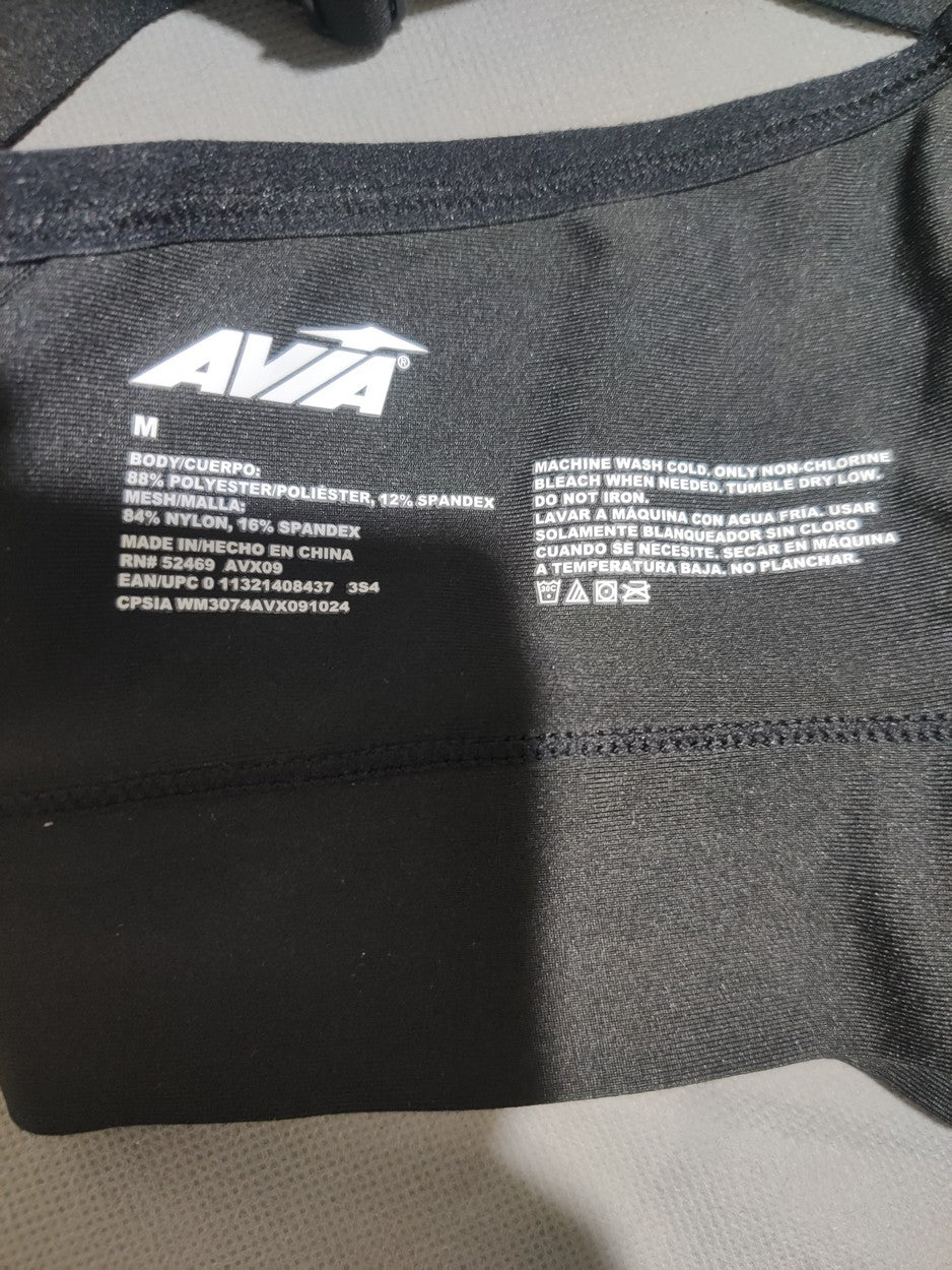 Avta Women Black Sport Bra