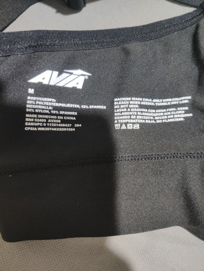 Avta Women Black Sport Bra