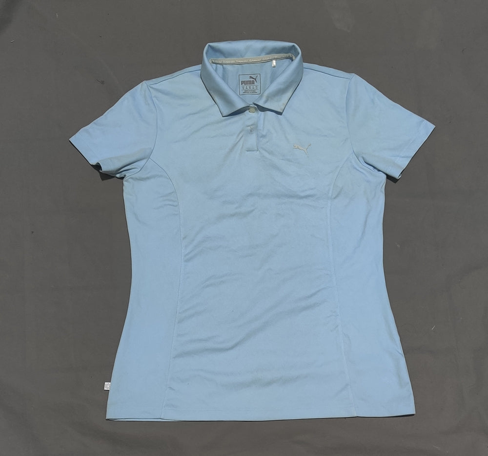 Puma Women Sport Blue Polo T Shirt