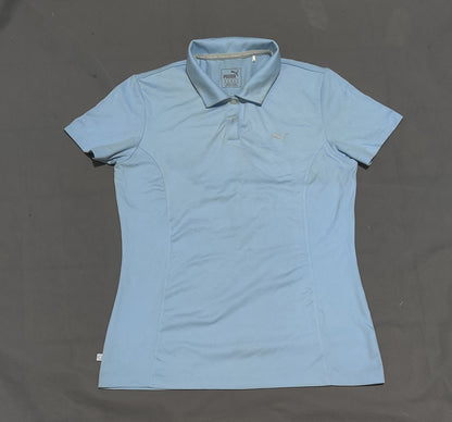 Puma Women Sport Blue Polo T Shirt