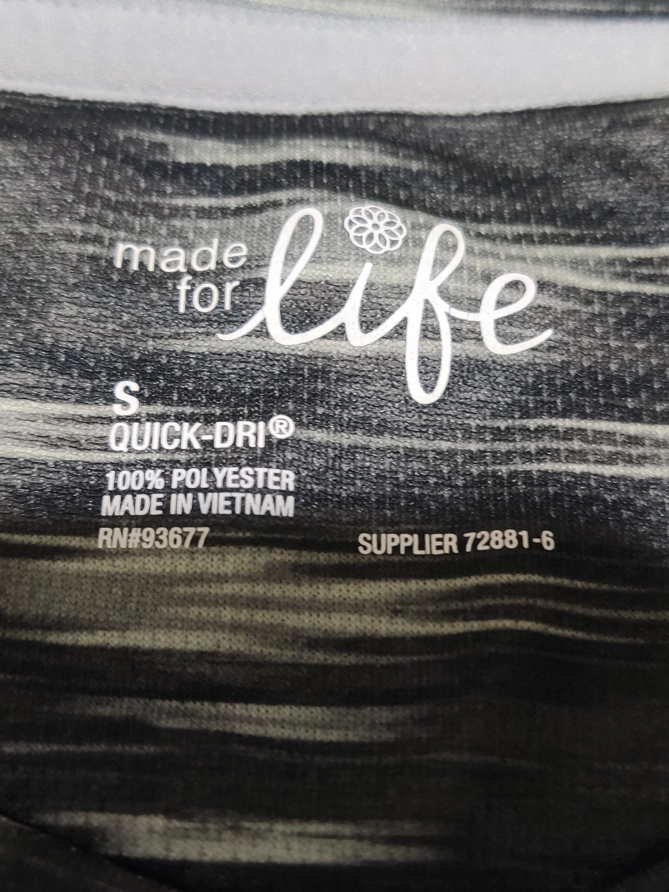 Made For Life Women Sport Gray T Shirt