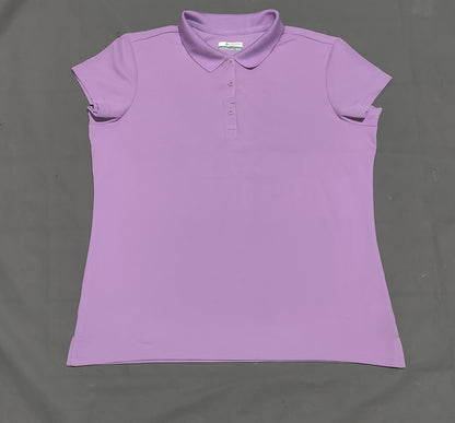 Columbia Women Sport Purple Polo T Shirt