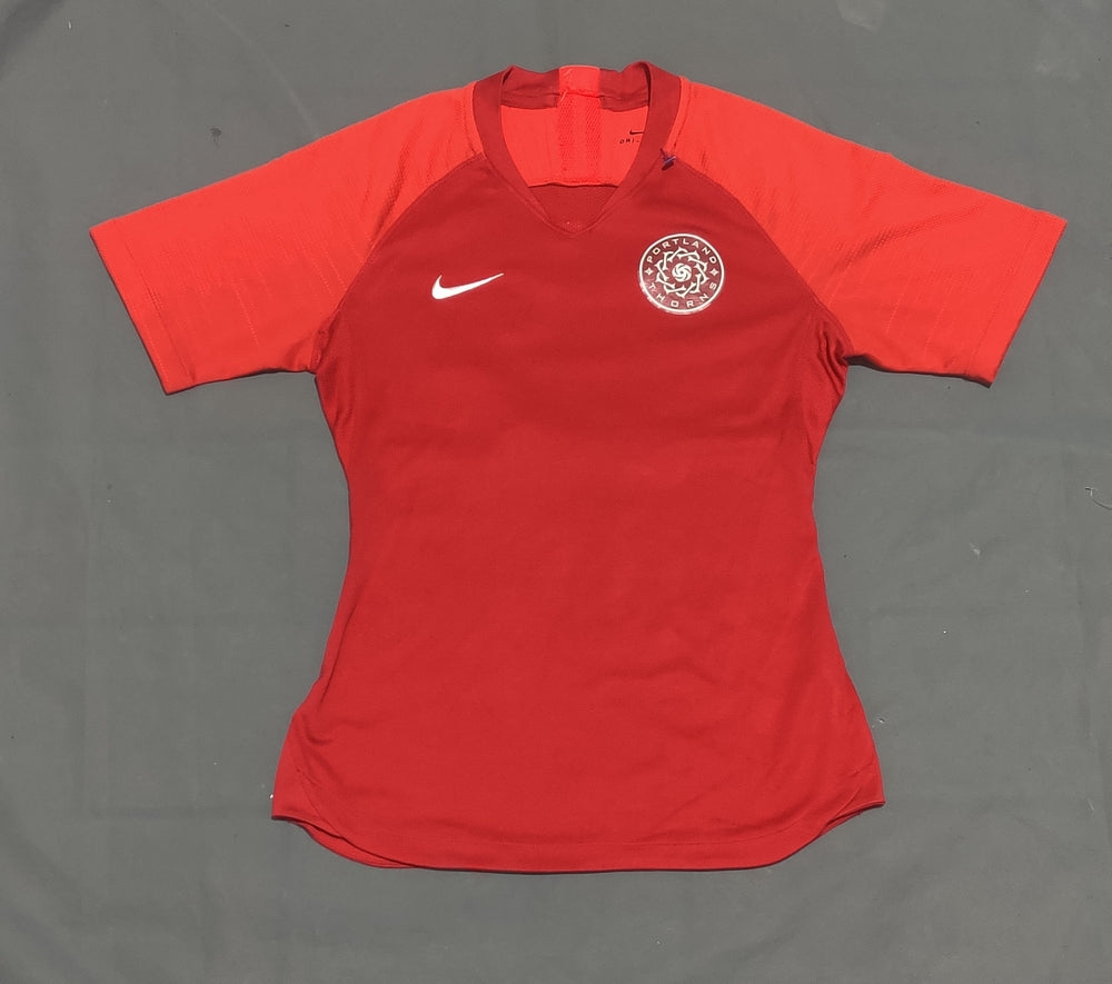 Nike Dri Fit Women Sport Red T Shirt