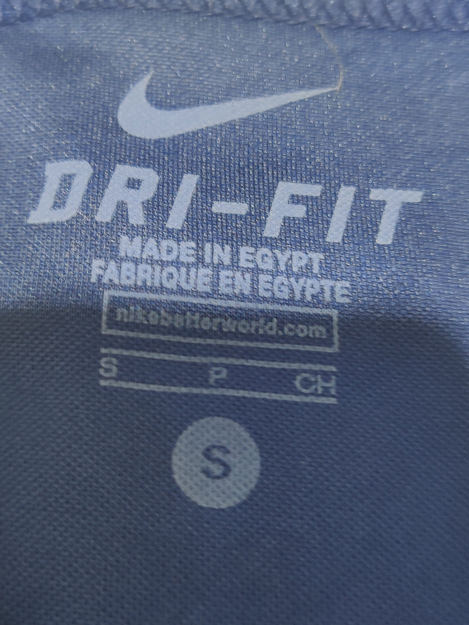Nike Dri Fit Women Sport Blue T Shirt