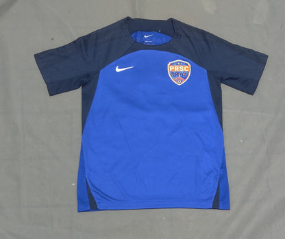 Nike Dri Fit Women Sport Blue T Shirt