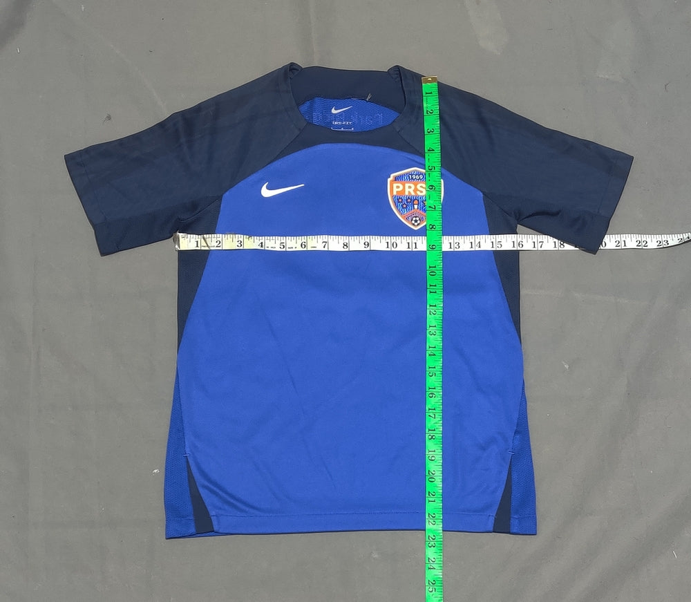 Nike Dri Fit Women Sport Blue T Shirt