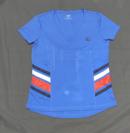 Fila Women Sport Blue T Shirt