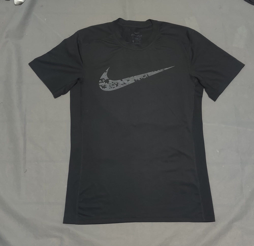 Nike Dri Fit Women Sport Black T Shirt