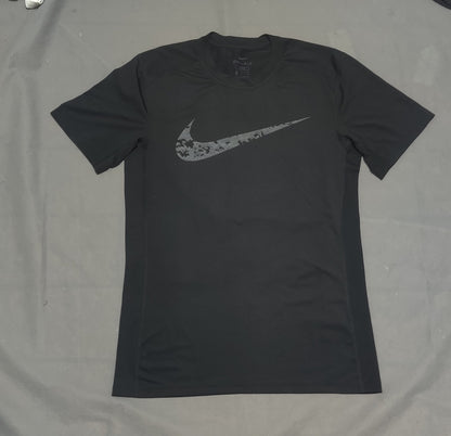 Nike Dri Fit Women Sport Black T Shirt