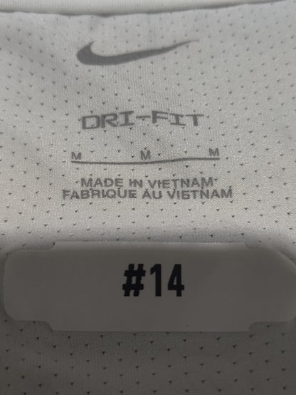 Nike Dri Fit Women Sport White T Shirt