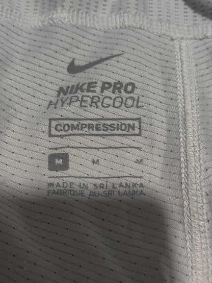 Nike Pro Women White Sport Tights