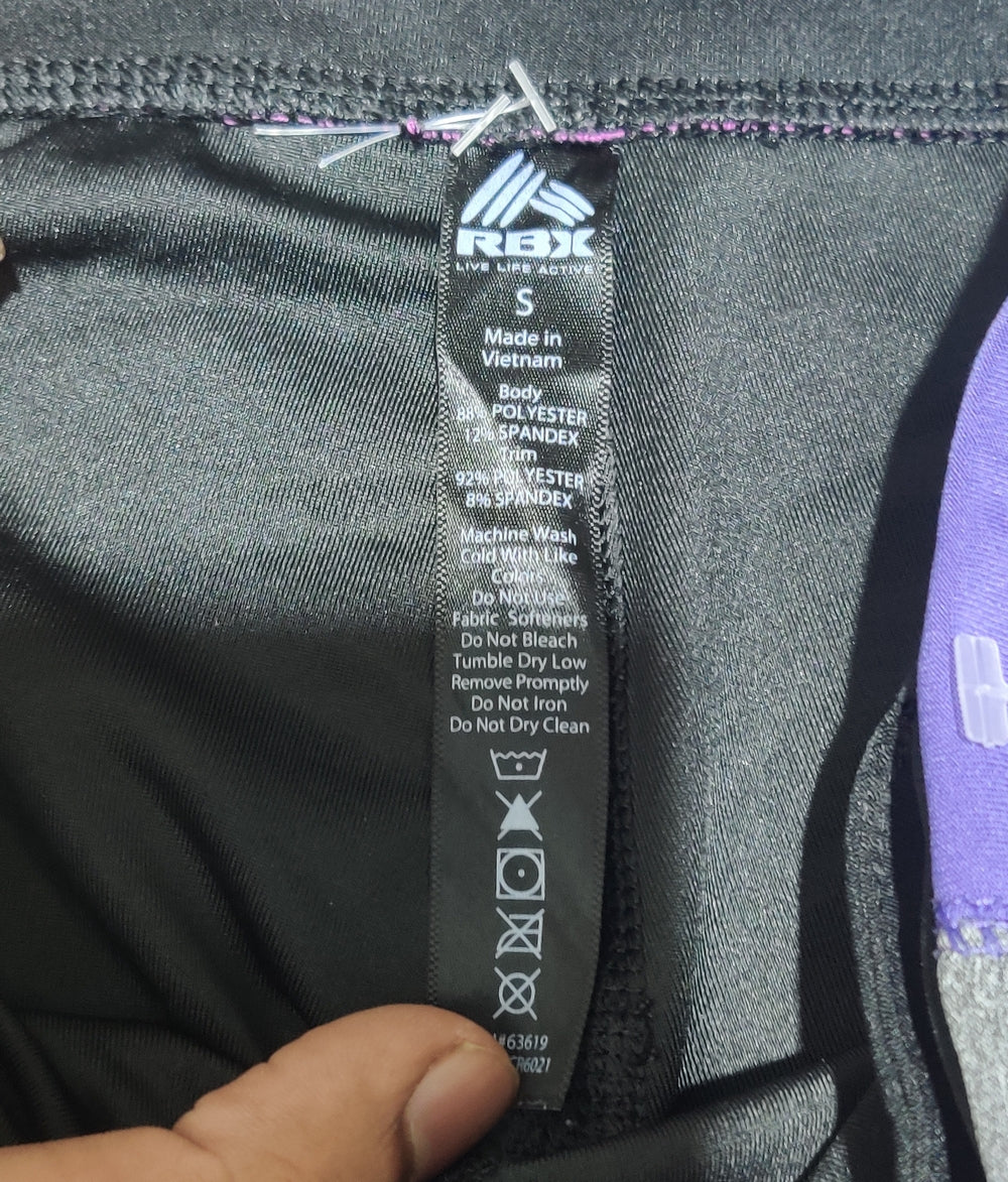 RBX Women Black Sport Tights