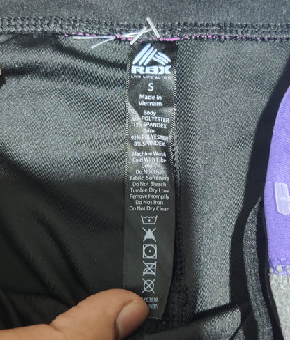 RBX Women Black Sport Tights