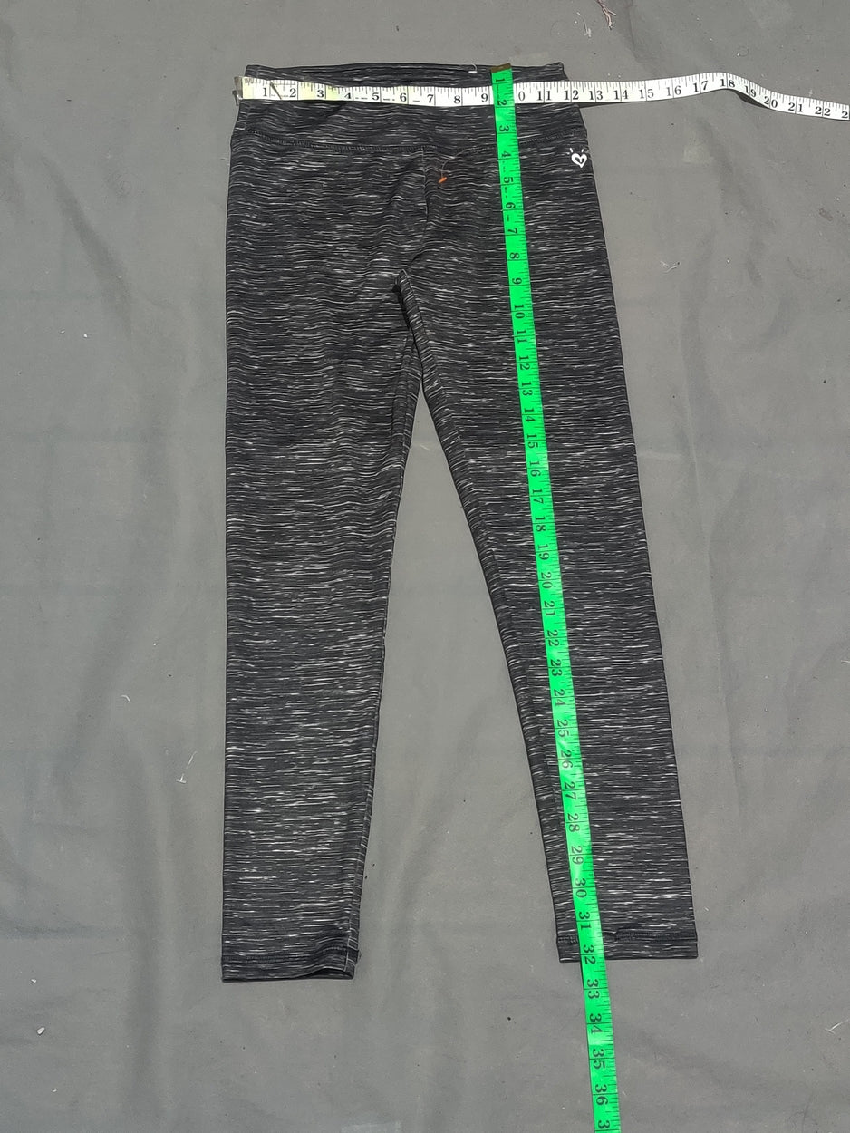 Justice Women Black Sport Tights