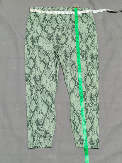 Fabletics Women Green Sport Tights