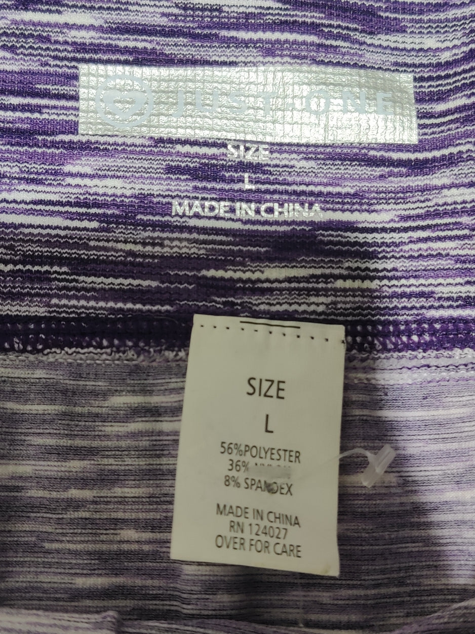 Just One Women Purple Sport Tights