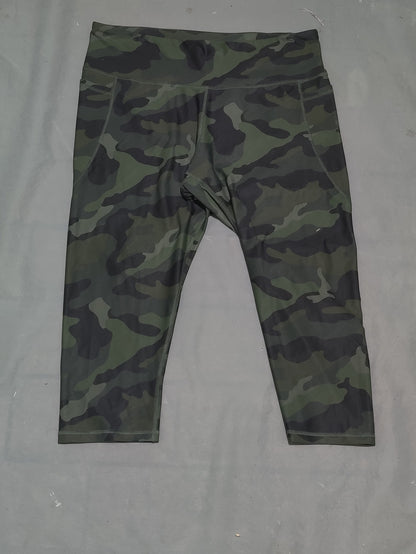 Old Navy Women Camouflage Sport Tights