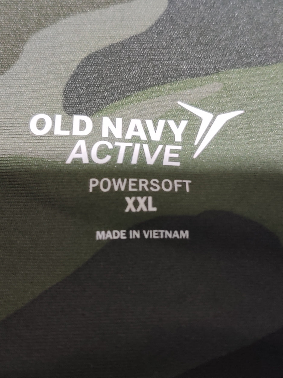 Old Navy Women Camouflage Sport Tights