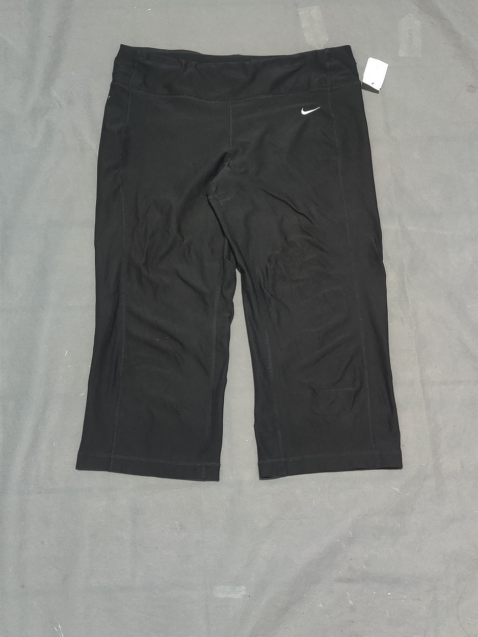 Nike Dri Fit Women Black Sport Tights – Preloved Labels (view 2)