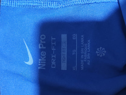 Nike Dri Fit Women Blue Sport Tights