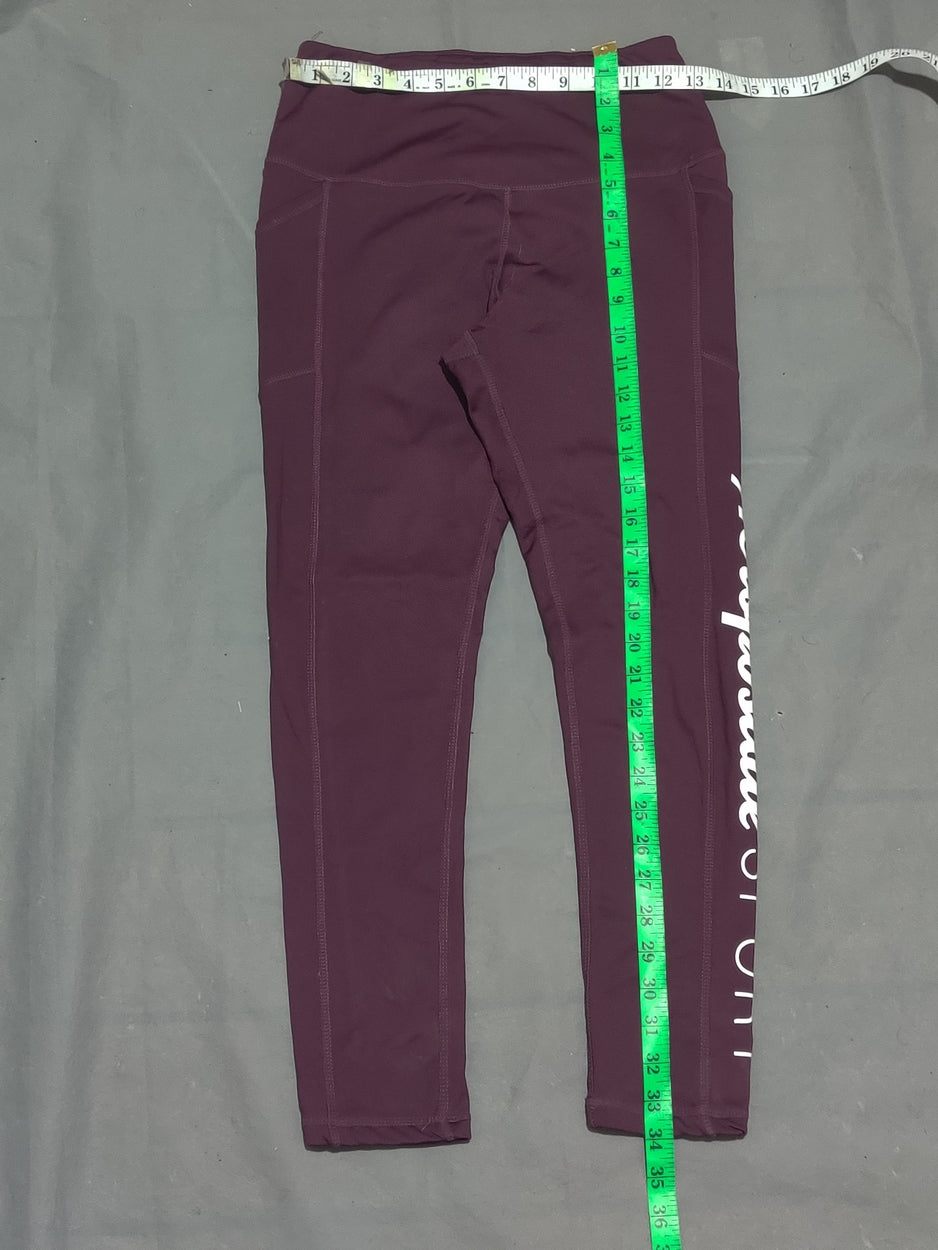 Aeropostale Women Purple Sport Tights