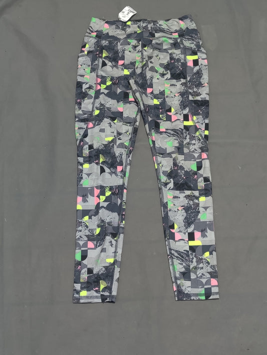 Athletic Works Women Gray Sport Tights