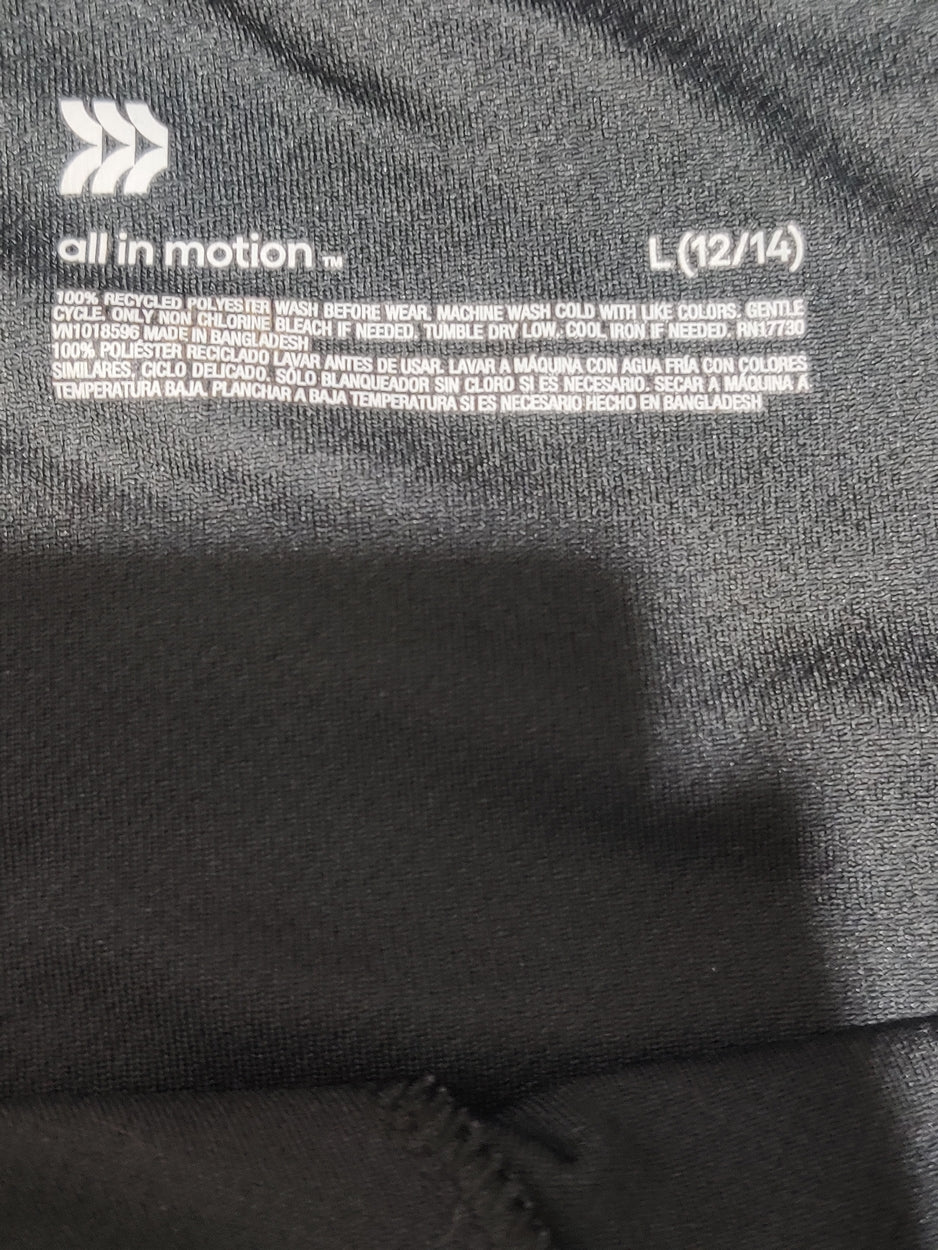 All In Motion Women Black Sport Trouser
