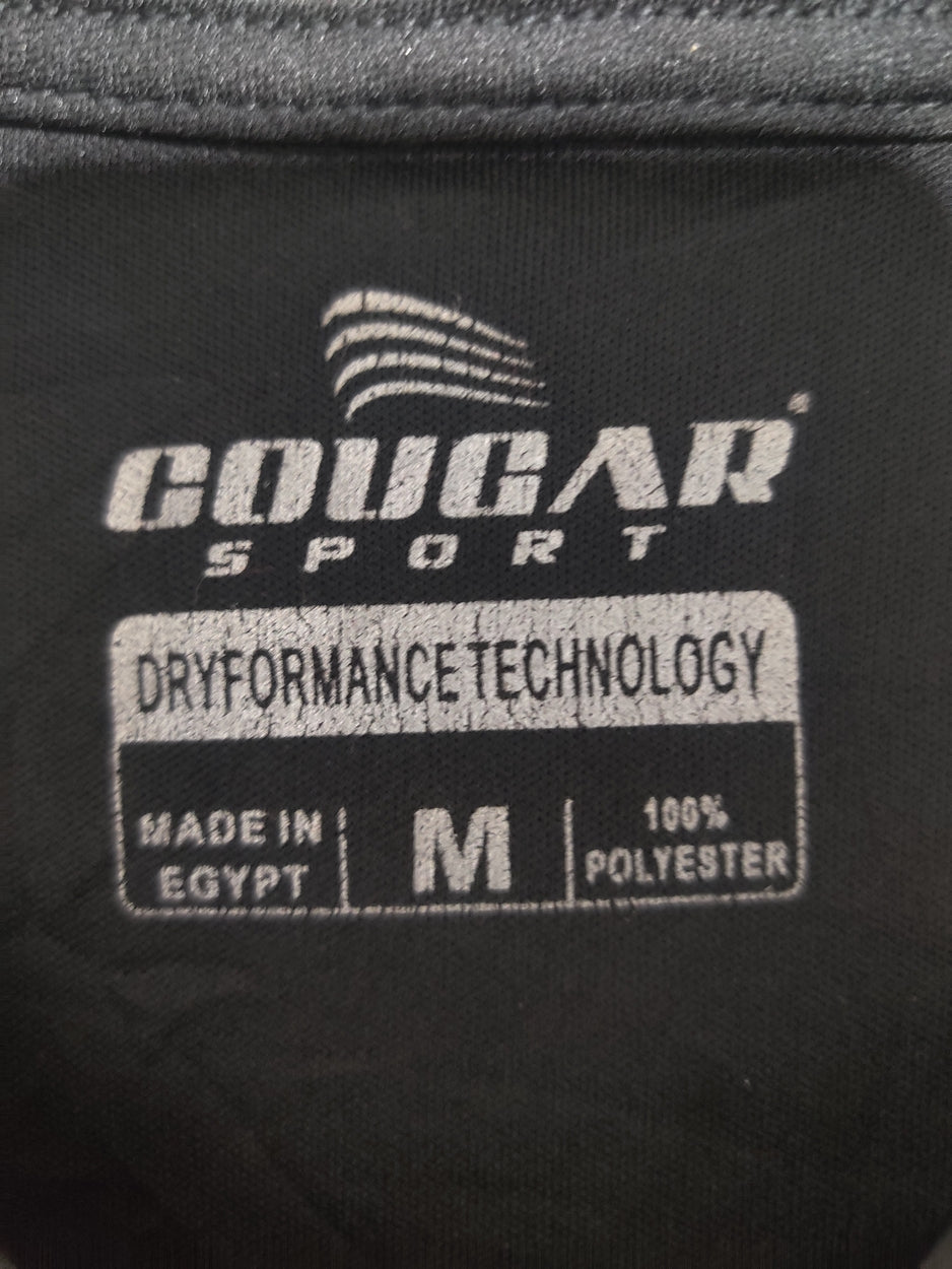 Cougar Men Sport Black T Shirt