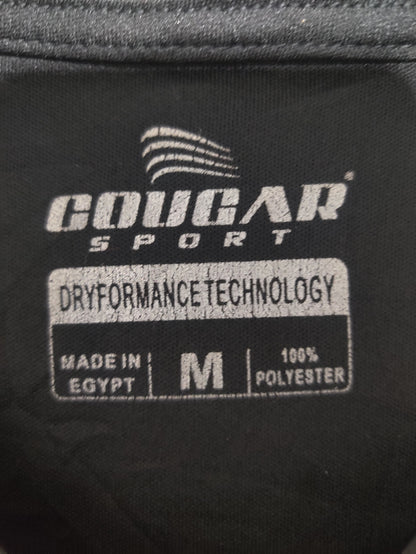Cougar Men Sport Black T Shirt