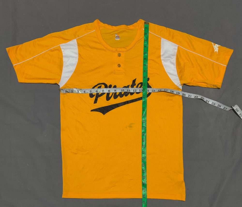 Alleson Men Sport Yellow T Shirt