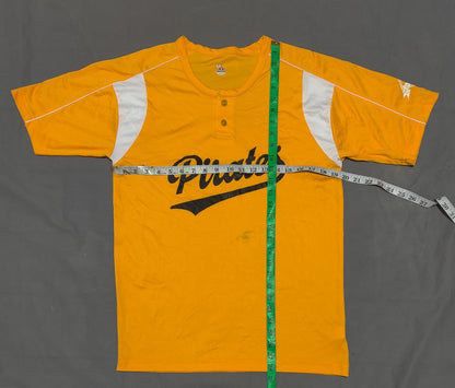 Alleson Men Sport Yellow T Shirt