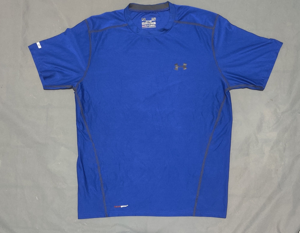 Under Armour Men Sport Blue T Shirt – Preloved Labels (view 2)