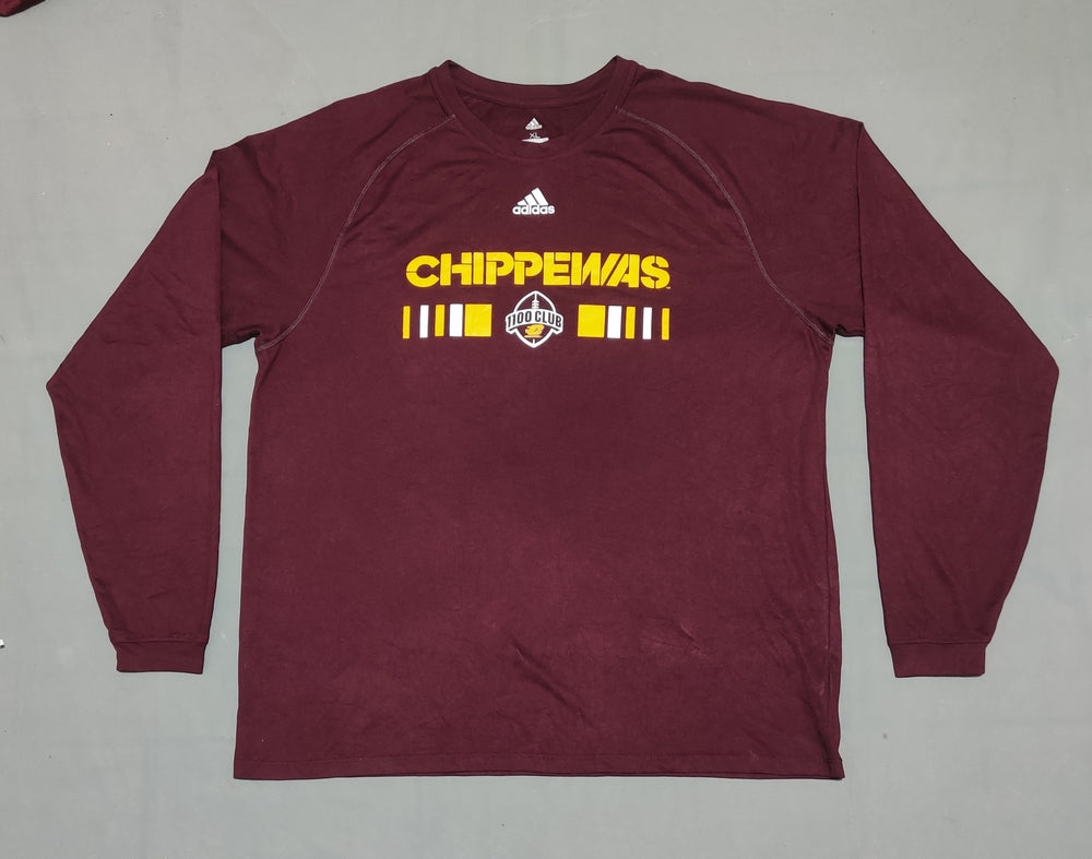 Adidas Men Sport Maroon T Shirt