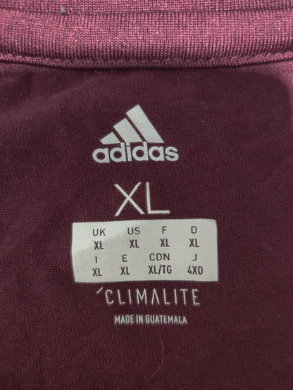 Adidas Men Sport Maroon T Shirt