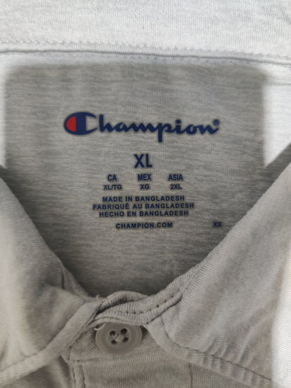 Champion Men Sport Gray Polo T Shirt – Preloved Labels (view 3)