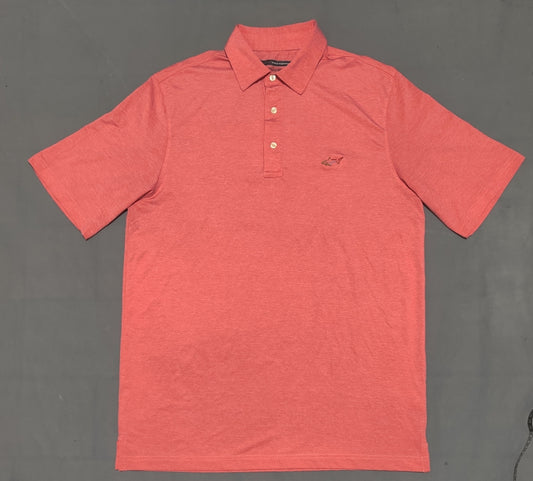 Greg Norman Men Sport Red Polo T Shirt