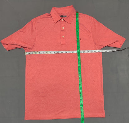 Greg Norman Men Sport Red Polo T Shirt