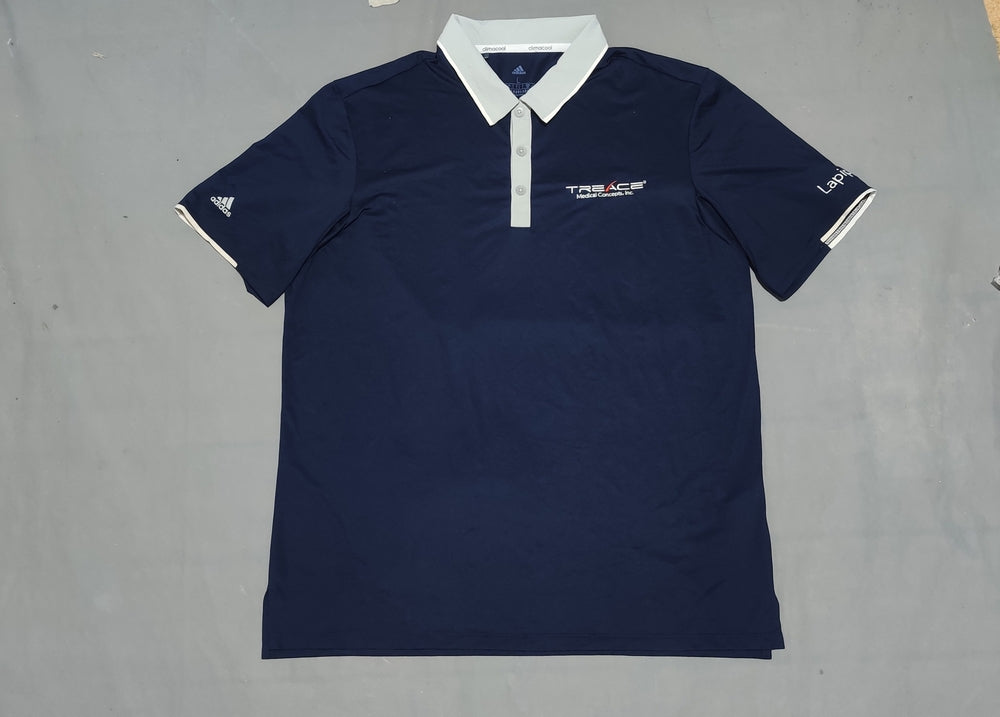 Adidas Men Sport Blue Polo T Shirt