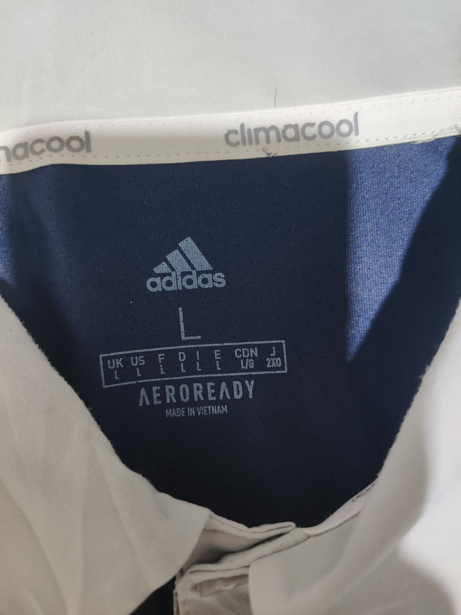 Adidas Men Sport Blue Polo T Shirt