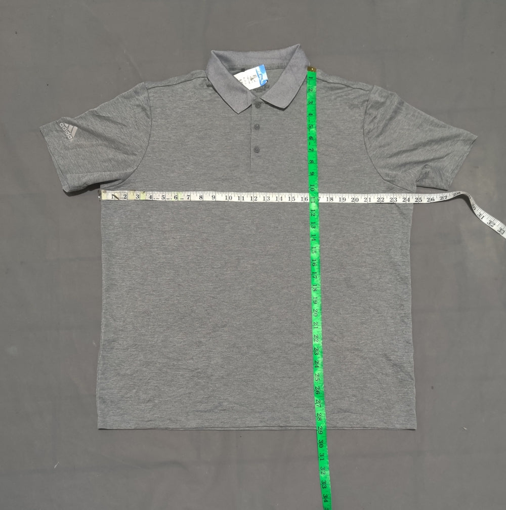 Adidas Men Sport Gray Polo T Shirt – Preloved Labels (view 4)