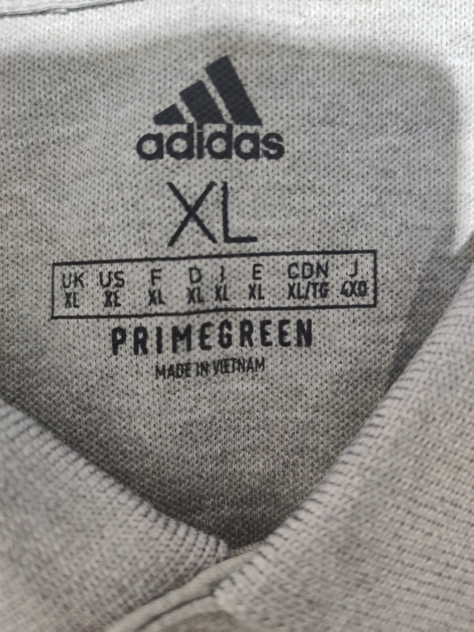 Adidas Men Sport Gray Polo T Shirt – Preloved Labels (view 3)