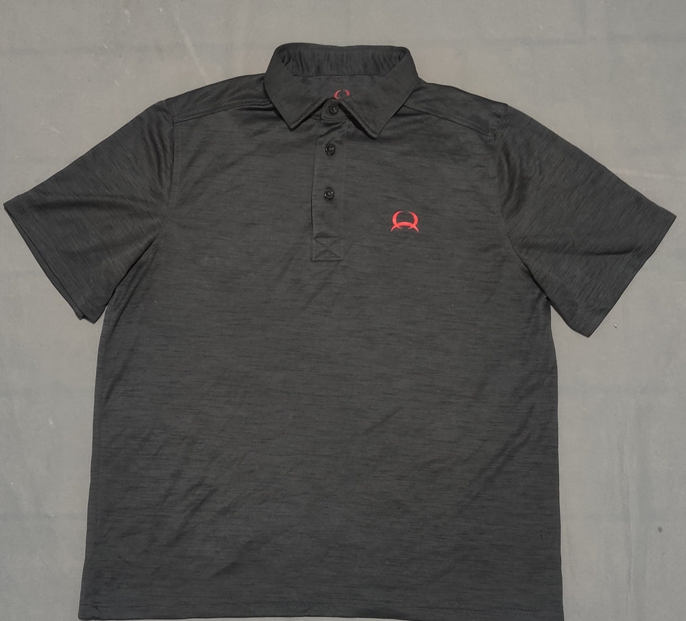 Cinch Men Sport Gray Polo T Shirt