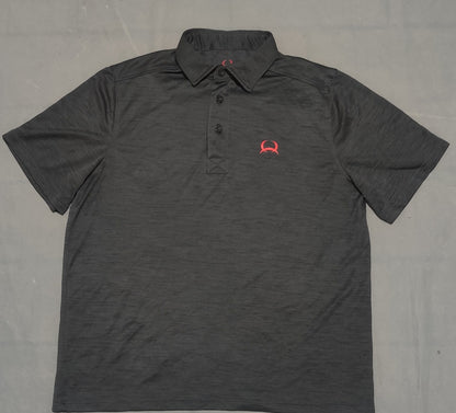 Cinch Men Sport Gray Polo T Shirt