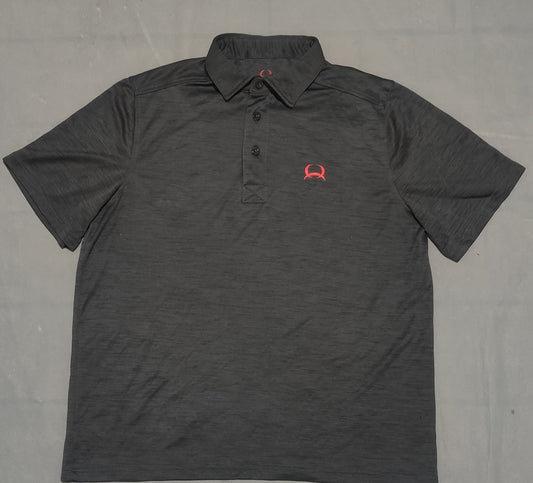 Cinch Men Sport Gray Polo T Shirt