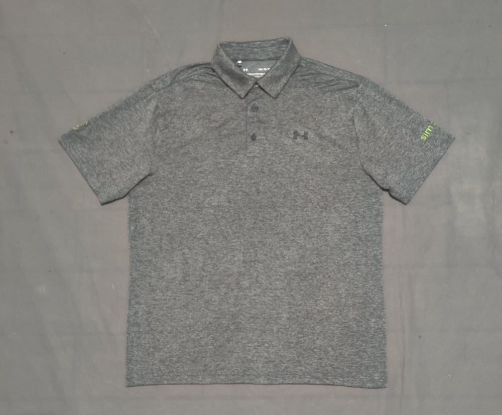 Under Armour Men Sport Gray Polo T Shirt – Preloved Labels (view 2)